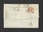 Algeria France 1847 Early Free Frank Folded Letter Alger To London