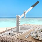 Adjustabl Oyster Openers W  2 Cut Head  Oyster Shuckers Tool  Stainless Steel