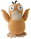 Pokemon Amigurumi Psyduck Crochet 10  Stuffed Plush Toy Adorable