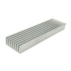 4 Pcs Silver Tone Aluminum Heatsink Cooler Radiator 100x25x10mm Heat Sink