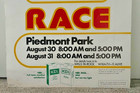 1980 Vintage Kool Hot Air Balloon Tour Race Atlanta Piedmont Park Poster 17 x22 