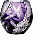 Edo Kiriko Hand Carved Old-fashioned Bourbon Whiskey Glass Gift Packing 12oz