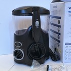 Waterpik Water Flosser Ultra Wp-112w Black With 6 Tips  Healthier Gums Open Box