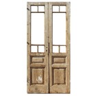 Pair Of Salvaged 43  French Double Doors  C  1900  Ned2347