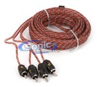 Stinger Sk4641 4 Gauge 4000 Series Power   Signal Amplifier amp Installation Kit