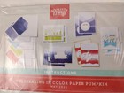 Stampin  Up  Paper Pumpkin-celebrating In Color May 2022 New Full Kit Ink stamps