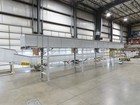 Hytrol Hss 37 x 40  6  Slider Bed Conveyor 35  Belt 3hp 3ph Center Drive 127fpm