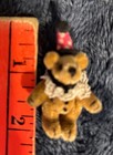 2 Inch Miniature Bear Brown  Jointed  Arms   Legs World Of Miniature Bears