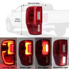 Left Led Rear Tail Light Brake For Ford Ranger 2019-2023 W blind Spot Kb3z13405g