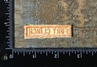 Vintage Fort Clinch State Park Florida Travel Souvenir Sew-on Tab Patch 1970   s