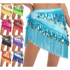 Women s Belly Dance Hip Scarf Tassel Exquisite Pendant Triangle Hip Skirt Party