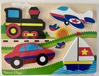 Melissa And Doug Wooden Puzzles Lot Of 2 Animals And Transportation 20 Pieces