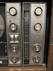 Vintage Ampex 985 Tape Reel Music Center With 2 Ampex 830 Speakers - Powers On