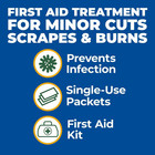 Globe  144 Pack Triple Antibiotic Ointment 0 9g Single Packet  First Aid Kit For
