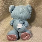Vintage 1994 Fisher Price Cozies Thermal Waffle Weave Blue Bear Plush Toy  1226