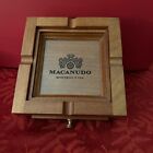 New Handmade Macanudo Wooden Ashtray With Drawer For Accessories Made In D r 