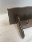Vintage Rustic Country Wood Wall Dark Shelf Primitive Decor 15 5 