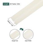 1 2 Inch Single Fold Bias Tape Polyester Roll For Sewing  beige 25 Yards 