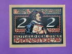 1921 Germany Notgeld 2 Mark M  nster Westphalia Anabaptist Rebellion Serial Note