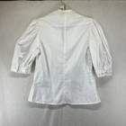 Vintage Gunne Sax Jessica   s Gunnies Victorian Style Shite Blouse Size 9 31x22