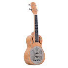 Gold Tone Curly Maple Resonator Concert-scale Ukulele - Open Box
