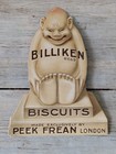 Antique Peek Frean London Billiken Biscuits Victorian Trade Card 