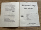 International Songs For Guitar Vintage Sheet Music Songbook Mel Bay 1965