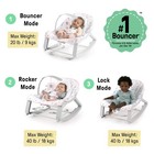 Keep Cozy 3 1 Grow Me Vibrating Baby Bouncer Seat Infant Toddler Rocker 0 30 40