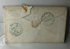 1851 Cover Leeds -doncaster Leeds Cancel   Doncaster Receiving Stamp 