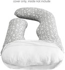 Pregnancy Pillow Cover U-shaped Full Body Asymmetric Pillow Cover For Maternity
