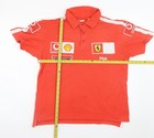 Fila Men s Red Ferrari Scuderia Polo Shirt Size S Racing Logo Cotton