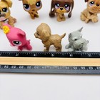 Lot Of 7 Hasbro Littlest Pet Shop Puppy Dog 2    Vinyl Action Figures E1-664