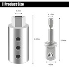 Trailer Jack Electric Drill Adapter  Stainless Steel Towed Vehicle Lift Crank