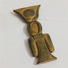 Hand-carved Egyptian Stone Statue  Antique-style Artifact With Hieroglyphic Deta