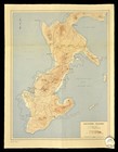 Wwii Southern Okinawa Island Map Airfields Naha Shuri Yontan Machinata Kadena