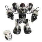 Wowwee  Robosapien Robot Electronic Robot Clear Clean  Tested   2135 Uu