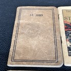 The Gospel Of St John 1913 St Mark 1928 Lot Of 2 Antique Miniature Pocket Books