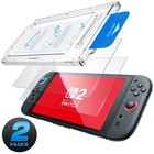 Newest 2pack 9h Tempered Glass Screen Protector Film For Nintendo Switch2  2025 