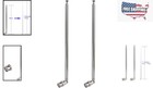 Dual 2-pack Telescopic Police Scanner Antenna 20-1300mhz For Enhanced Reception