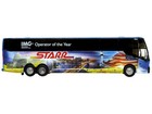 Prevost H3-45 Coach Bus  starr Tours  Blue With Graphics Limited Edition 1 87  h