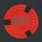 Vintage Beautiful Cosmos Club  casino  Casino Chip  5  Reno  Nevada New