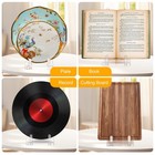 Acrylic Plate Stand For Display  Adjustable Clear Acrylic Plate Holder Pictur   