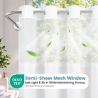 Ringless Waffle Shower Curtain With Snap In Liner Set  71x74  White