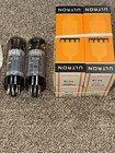 Nearly Unobtainable New unused Original Quad Hitachi El34 Tubes  2 Still Sealed 