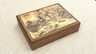 Rare Chevron Usa Pavilion Shanghai Expo 2010 Wendell August Solid Bronze Box