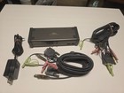 Iogear Gcs1102 2-port Dvi Usb Kvm Switch W  Audio  2 Cables   Power Adapter