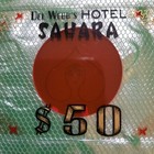 Sahara Casino Las Vegas Obsolete  50 00 Baccarat Plaque 