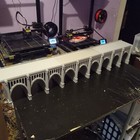 Ho 2 Lane Scale Bridge 39-inch Viaduct Bridge 3d Printed  Extra Wide 4 5 Inch