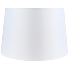 White Fabric Lamp Shade Easy Fit Replacement Upgrade Home Decor Accessory New