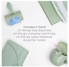 Ubbi On-the-go Gift Set - Sage
